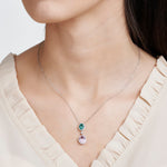 Load image into Gallery viewer, 2.52 Karat Rose Kuvars Diamond Necklace