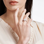 Load image into Gallery viewer, 0.71 Karat Baguette Stone Set Diamond Ring