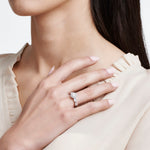 Load image into Gallery viewer, 0.71 Karat Baguette Stone Set Diamond Ring