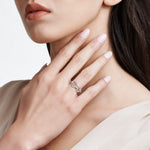 Load image into Gallery viewer, 0.18 Karat Baguette Stone Set Diamond Ring