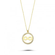 14ct Infinity Gold Necklace