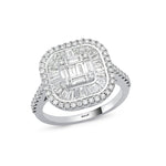 Load image into Gallery viewer, 1.19 Karat Baguette Stone Set Diamond Ring