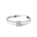 Load image into Gallery viewer, 0.09 Karat EF SI Solitaire Diamond Ring