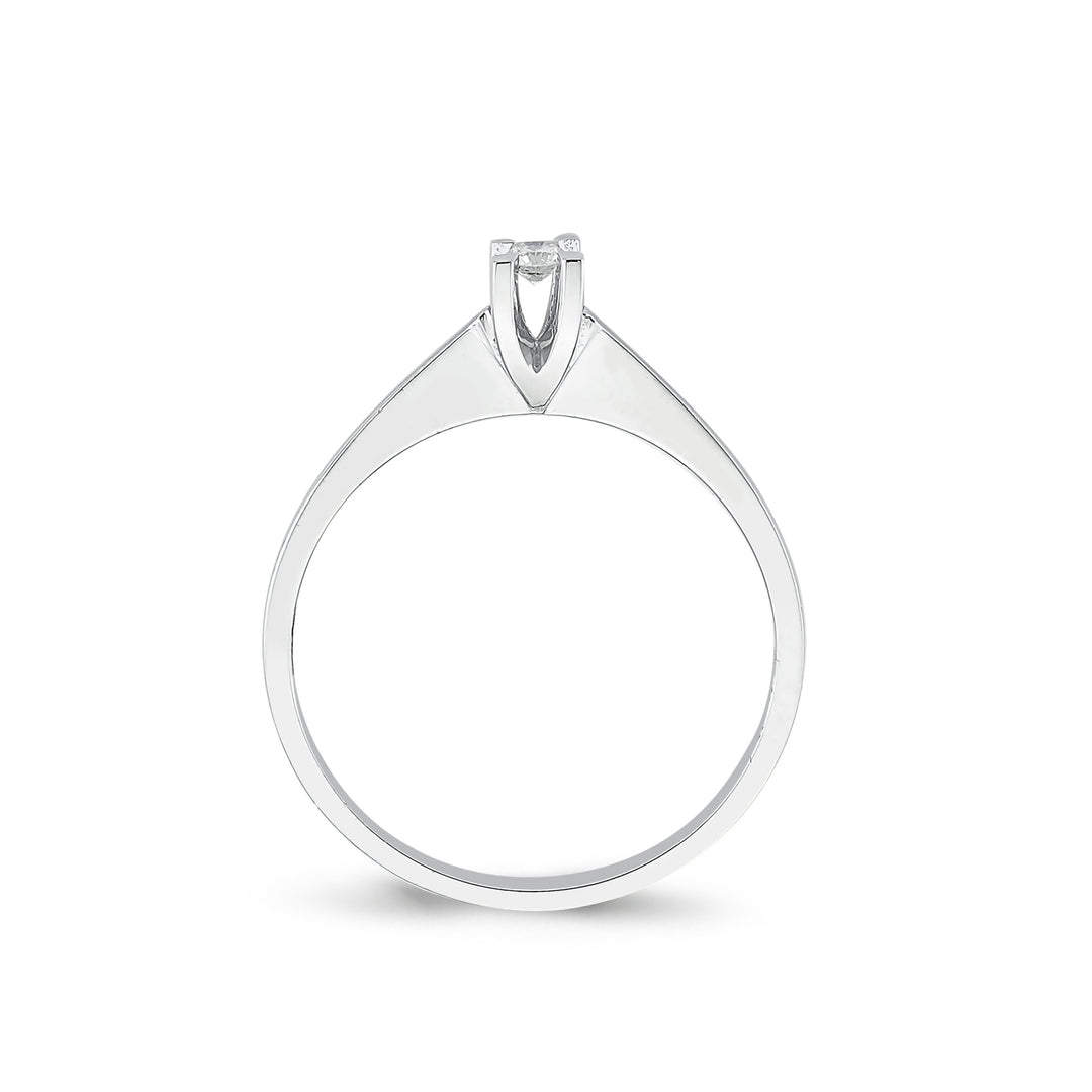 0.05 Karat EF SI Solitaire Diamond Ring