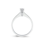 Load image into Gallery viewer, 0.05 Karat EF SI Solitaire Diamond Ring
