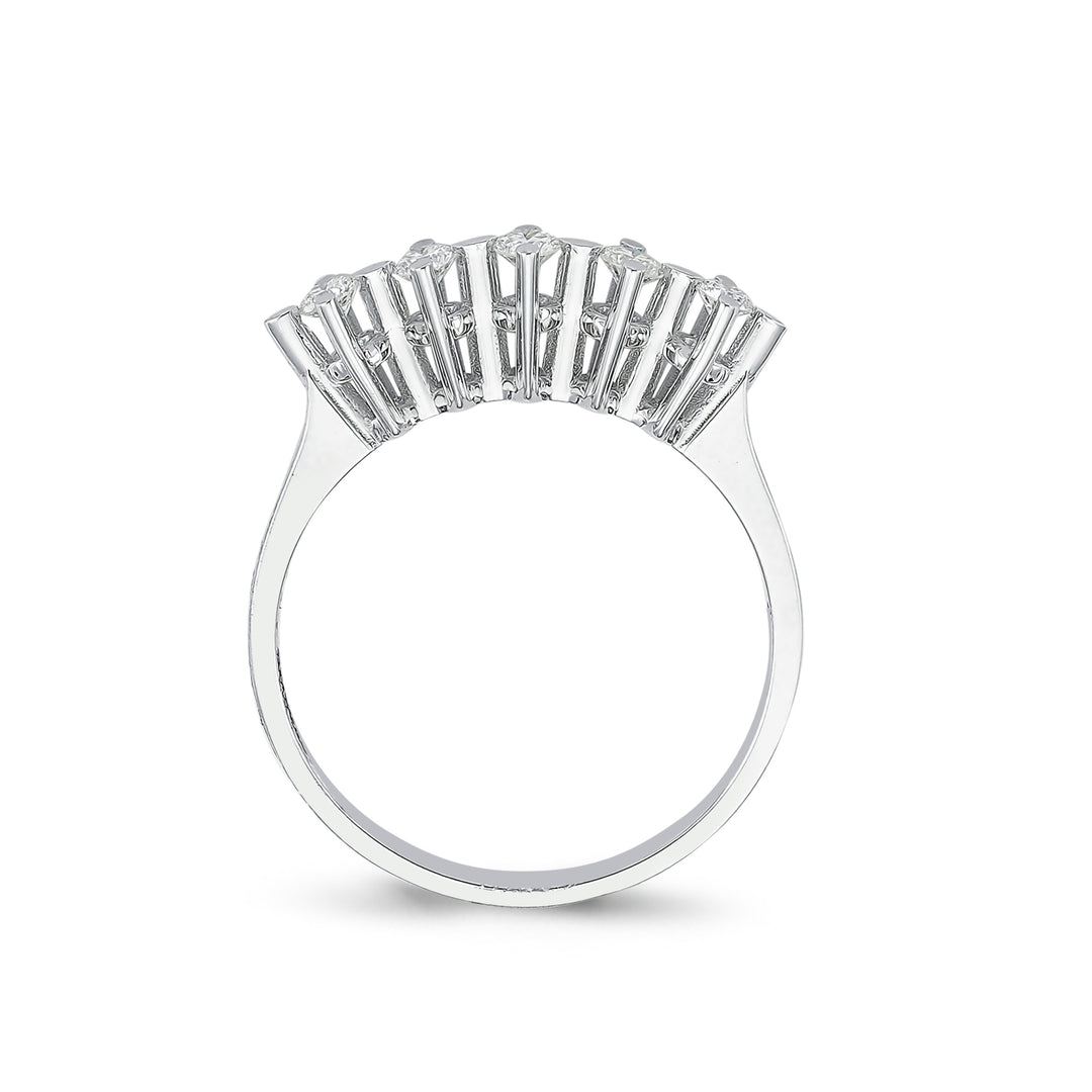 0.20 GH SI Karat Diamond Five Stone Ring