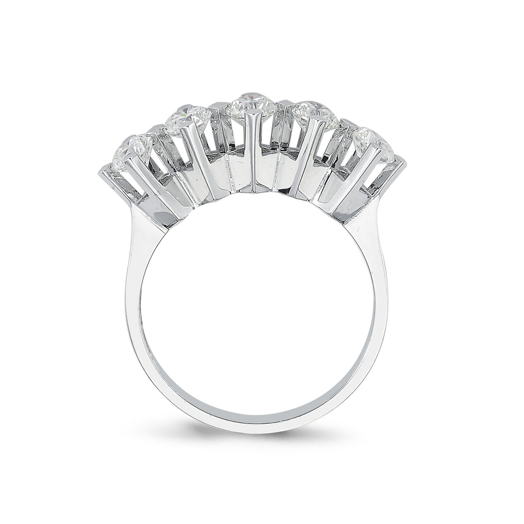 1.25 EF SI Karat Diamond Five Stone Ring