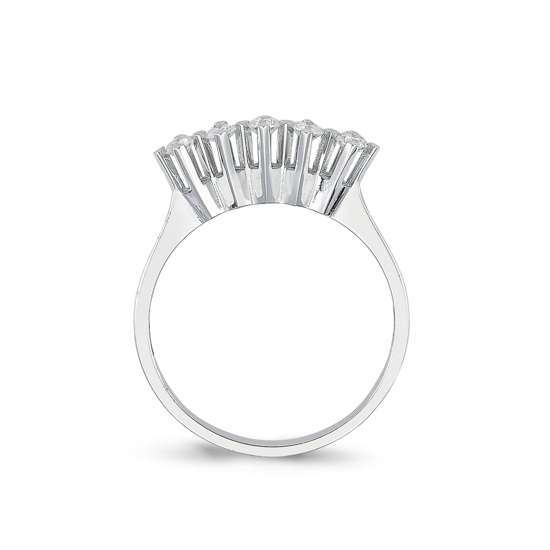 0.25 GH SI Karat Diamond Five Stone Ring