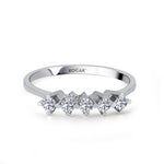 Load image into Gallery viewer, 0.20 GH SI Karat Diamond Five Stone Ring