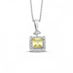Load image into Gallery viewer, Diamond Renkli Stone Set Icon Necklace