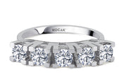 1.25 EF SI Karat Diamond Five Stone Ring