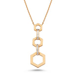 Load image into Gallery viewer, 0.8 Karat Baguette Diamond Necklace
