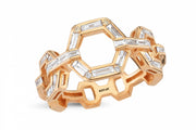 0.72 Karat Baguette Stone Set Diamond Ring