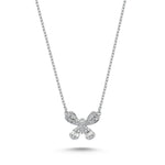 Load image into Gallery viewer, 0.21 Karat Baguette Stone Set Diamond Necklace