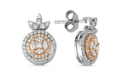 0.94 Karat Diamond Earrings
