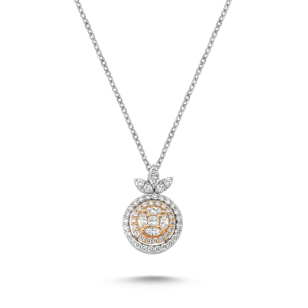 0.47 Karat Diamond Necklace