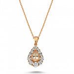 Load image into Gallery viewer, 0.70 Karat Morganit Diamond Necklace