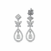 0.74 Karat Diamond Earrings