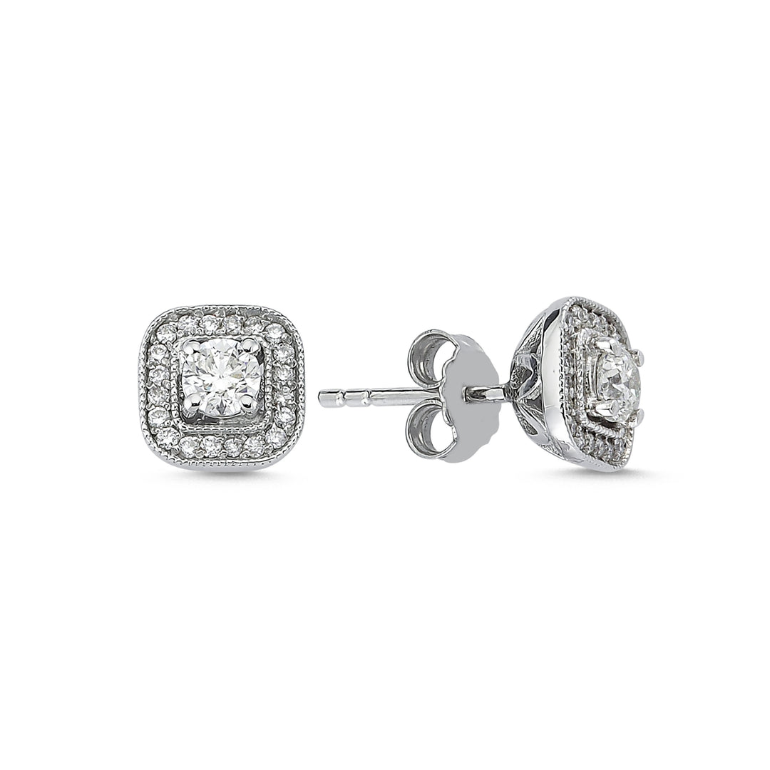 0.65 Karat Diamond Earrings
