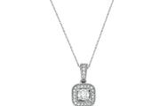 0.36 Karat Diamond Necklace
