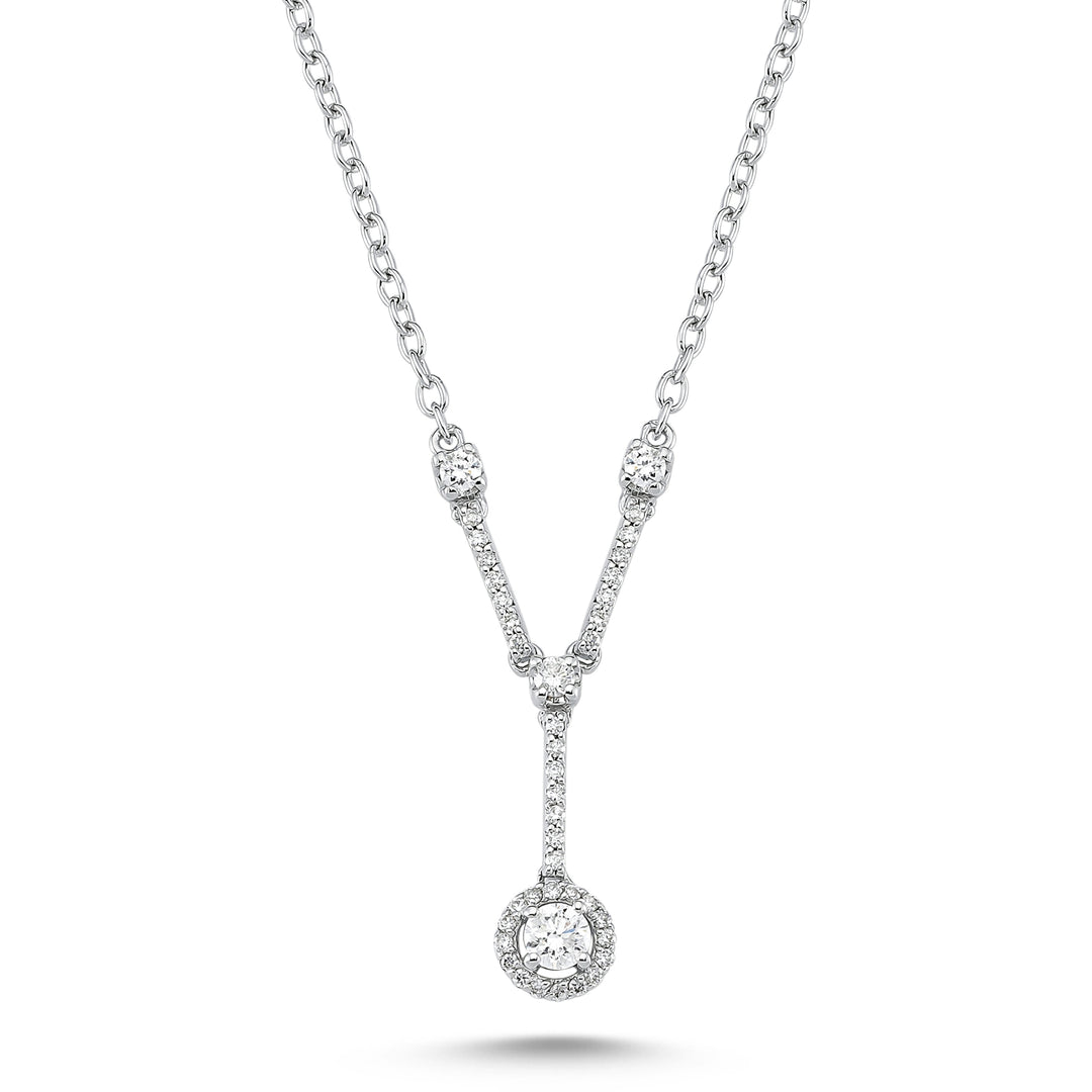 0.36 Karat Diamond Necklace