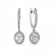 0.93 Karat pırlanta Earrings