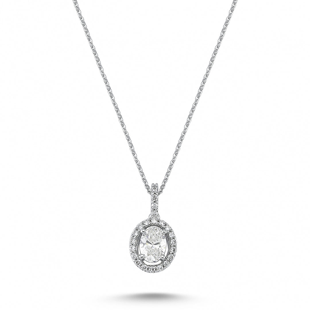 0.44 Karat Diamond Necklace