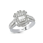 Load image into Gallery viewer, 1.21 Karat Baguette Stone Set Diamond Ring