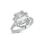 Load image into Gallery viewer, 0.64 Kara Baguette Stone Set Diamond Ring