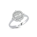 Load image into Gallery viewer, 0.36 Karat Baguette Stone Set Diamond Ring