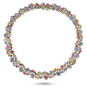 48.21 Karat Multicolor Diamond Necklace