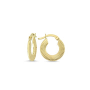 14ct Hoop Gold Earrings