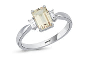 1.44 Karat PadParadscha Diamond Ring