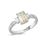 1.44 Karat PadParadscha Diamond Ring