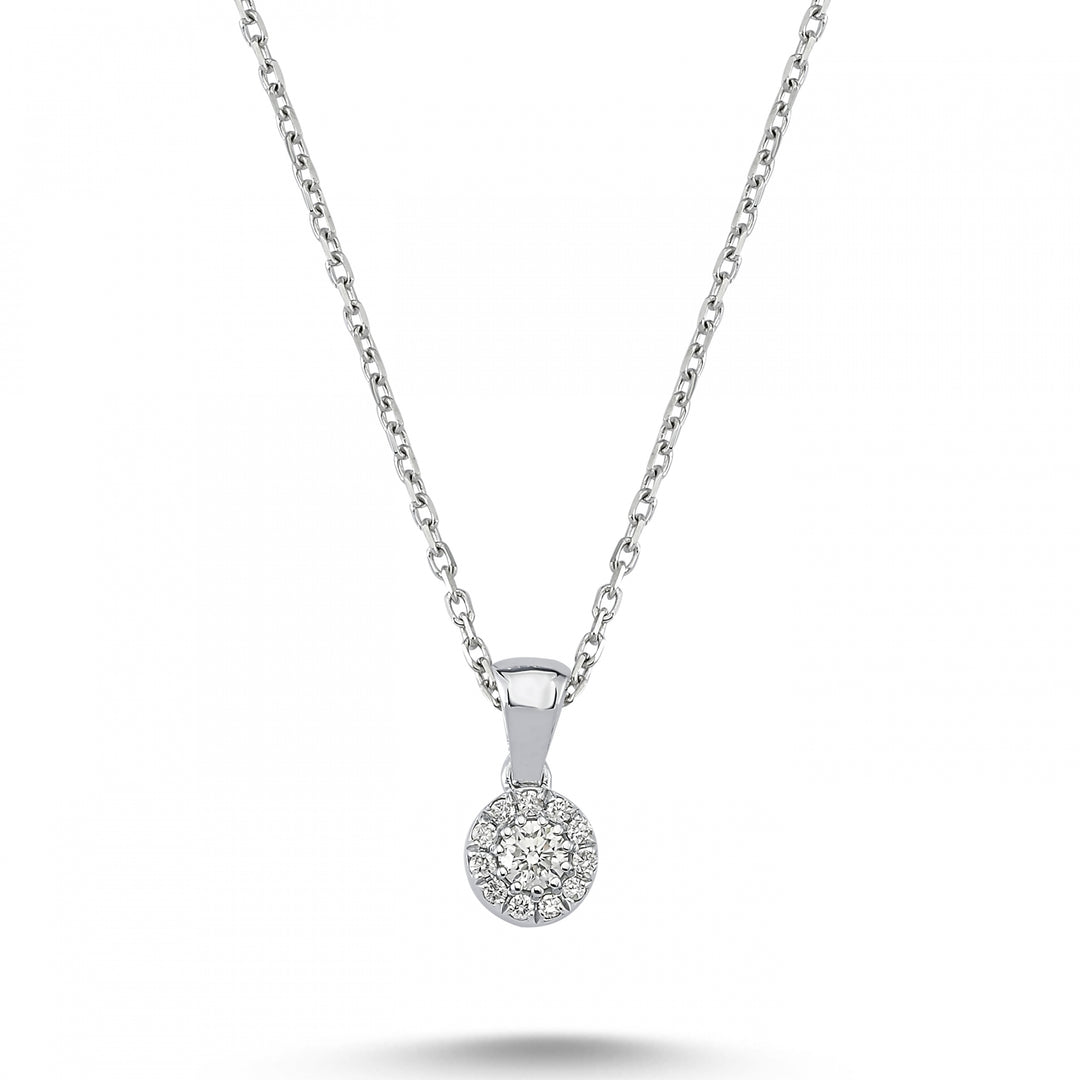 0.14 Karat Diamond Necklace