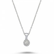 0.14 Karat Diamond Necklace