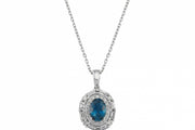 1.04 Karat Londra Mavisi Diamond Necklace