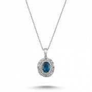 1.04 Karat Londra Mavisi Diamond Necklace
