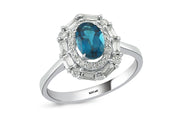 1.10 Karat Londra Mavisi Diamond Ring