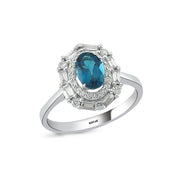 1.10 Karat Londra Mavisi Diamond Ring