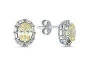 4.50 Karat Renkli Diamond Earrings