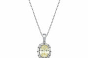 2.10 Karat Renkli Diamond Necklace