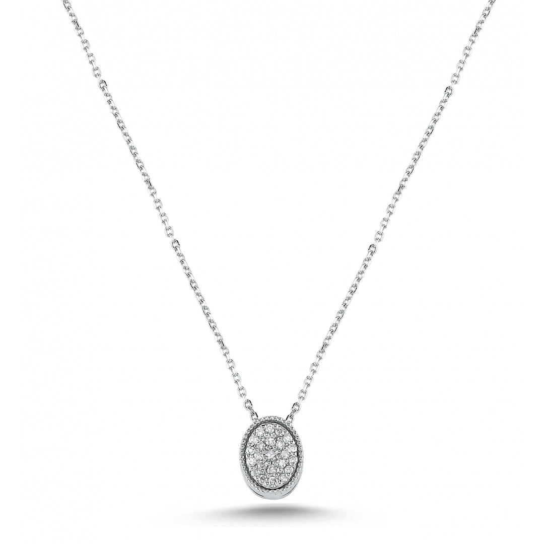 0.10 Karat Diamond Necklace