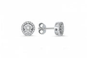 0.34 Karat Diamond Earrings