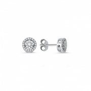 0.34 Karat Diamond Earrings