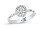 0.18 Karat EF Diamond Ring