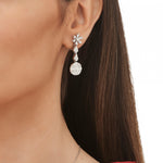 Load image into Gallery viewer, 2.37 Karat Baguette Stone Set Diamond Earrings