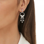 Load image into Gallery viewer, 1.68 Karat Baguette Stone Set Diamond Earrings