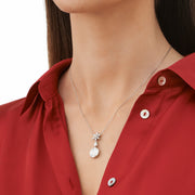 1.11 Karat Baguette Stone Set Diamond Necklace