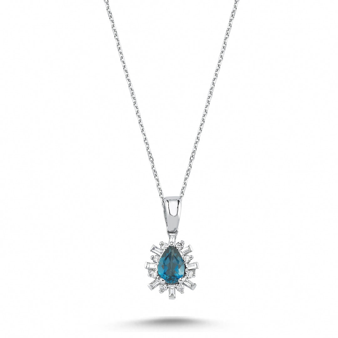 0.62 Karat Londra Mavisi Diamond Necklace